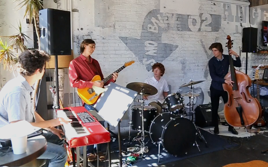 Student band for Jazz Fest