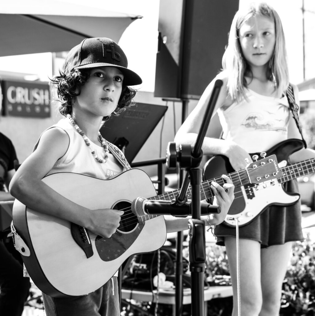 Ayan and Skylar BnW Square